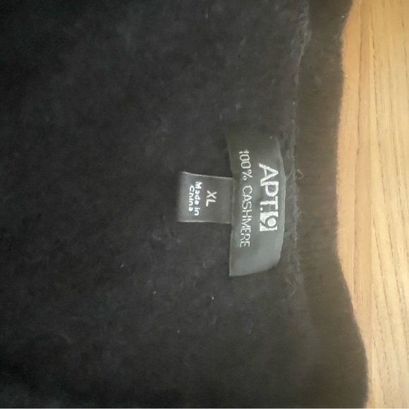 Apt. 9 Women's Black and Blue Argyle Cardigan - Picture 6 of 8